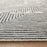 Lavin Rugs N5003 Vani 5'3" x 7'6" Geo Rug, Grey Beige/Black/Natural
