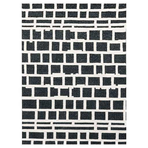 Lavin Rugs N5007 Myra 2' x 3' Geometric Rug, Grey Beige/Black/White - N5007-0203