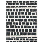 Lavin Rugs N5007 Myra 6'7" x 9'6" Geo Rug, Grey Beige/Black/White - N5007-0609