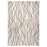 Lavin Rugs N5008 Myra 6'7" x 9'6" Linear Rug, Charcoal/Black/White - N5008-0609