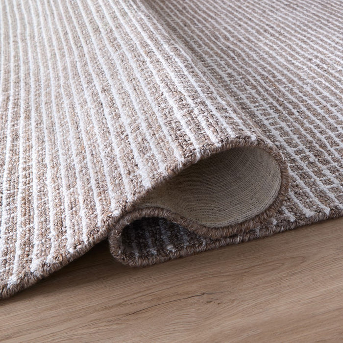Lavin Rugs N5009 Myra 2' x 3' Checkerboard Rug, Brown Ivory/Neutral