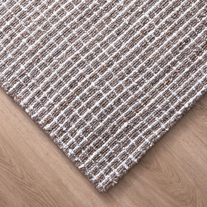 Lavin Rugs N5009 Myra 6'7" x 9'6" Checkerboard Rug, Ivory/Neutral