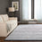 Lavin Rugs N5010 Myra 7'10" x 10'10" Stripe Rug, Beige/Black/White
