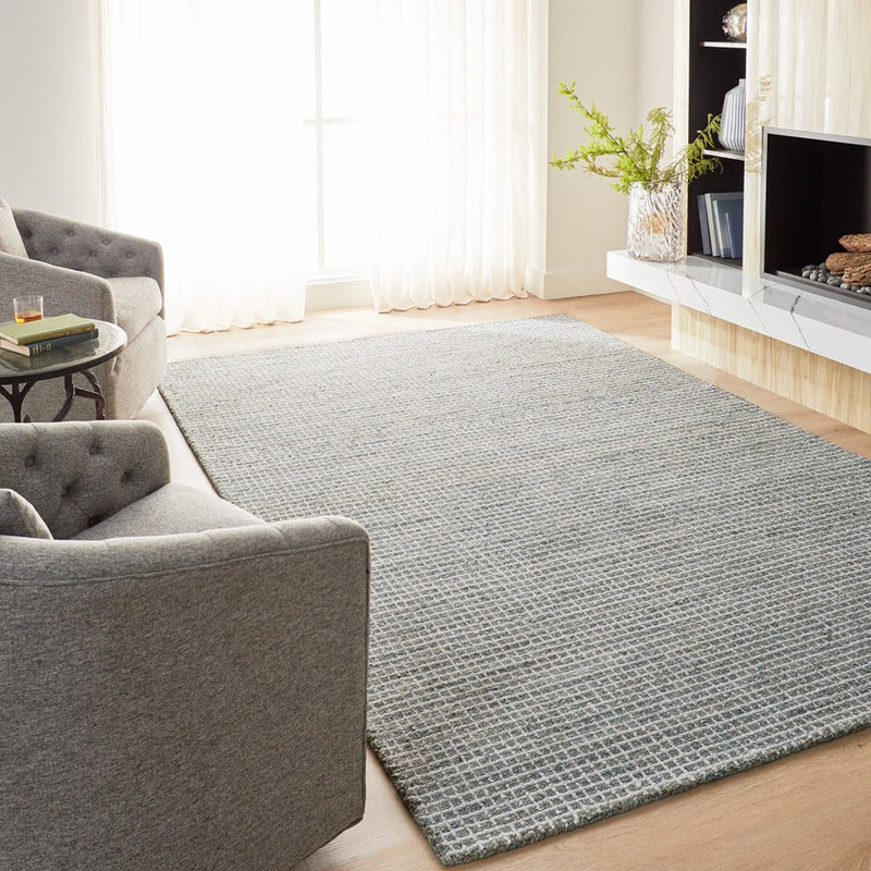 Lavin Rugs N5011 Myra 2' x 3' Checkerboard Rug, Green Ivory/Green