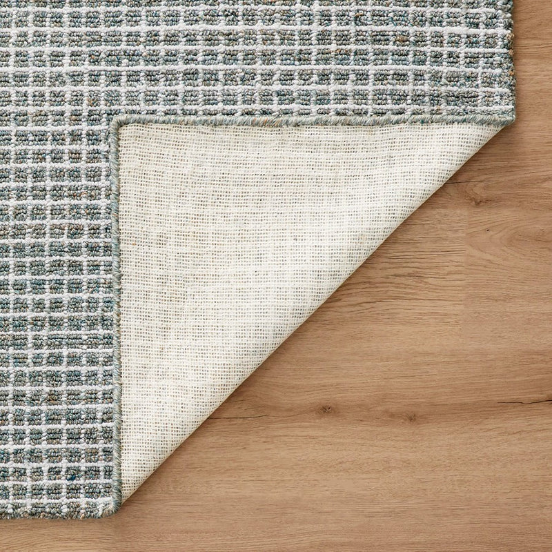 Lavin Rugs N5011 Myra 2' x 3' Checkerboard Rug, Green Ivory/Green