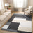 Lavin Rugs N5015 Kali 2' x 3' Geo Rug, Grey Cream/Black/White/Grey