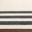 Lavin Rugs N5017 Kali 9'10" x 13'2" Border Rug, Cream/Black/White