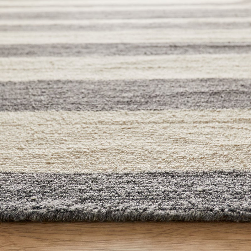 Lavin Rugs N5018 Kali 2' x 3' Geometric Rug, Grey Cream/Grey/White