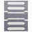 Lavin Rugs N5018 Kali 6'7" x 9'6" Geo Rug, Grey Cream/Grey/White - N5018-0609