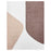 Lavin Rugs N5019 Kali 9'10" x 13'2" Geo Rug, Cream Beige/Brown - N5019-1013