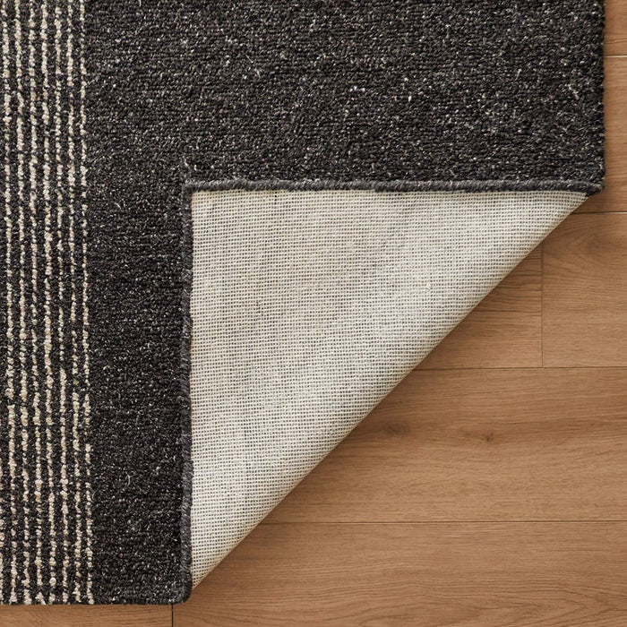 Lavin Rugs N5021 Kali 6'7"x9'6" Checker Rug, Grey Ivory/Black/White