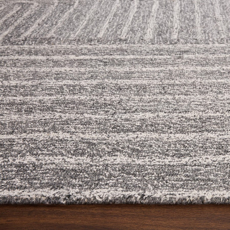 Lavin Rugs N5022 Kali 2' x 3' Linear Swirl Rug, Cream/Grey/White