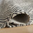 Lavin Rugs N5023 Vani 6'7" x 9'6" Geo Rug, Grey Cream/Black/White