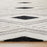 Lavin Rugs N5024 Vani 9'10" x 13'2" Geo Rug, Grey Cream Black/White