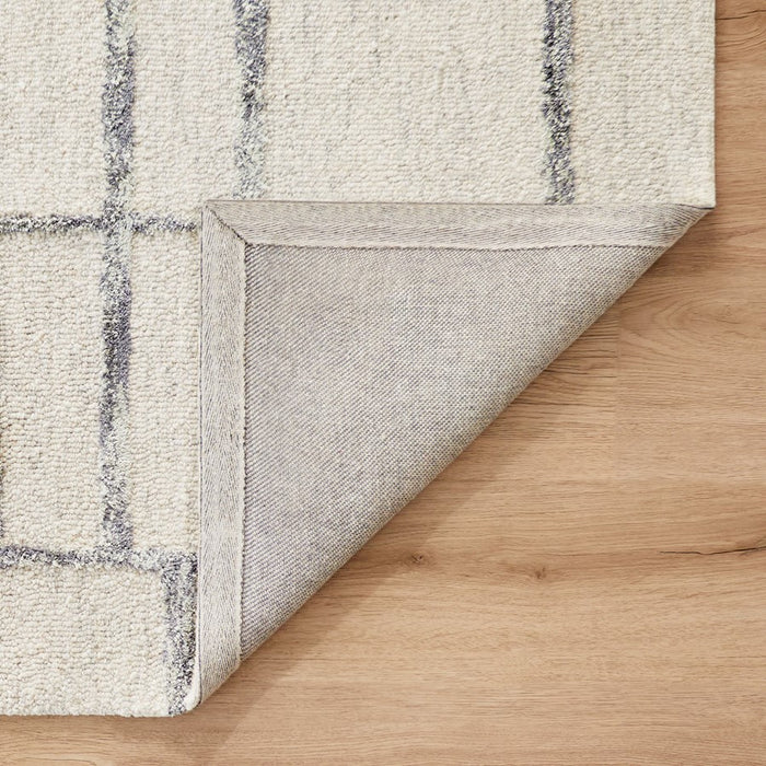 Lavin Rugs N5025 Vani 7'10" x 10'10" Geo Rug, Green/White/Ivory