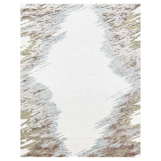 Lavin Rugs N5026 Vani 6'7" x 9'6" Marbled Rug, Grey Cream/Earth - N5026-0609