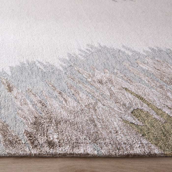 Lavin Rugs N5026 Vani 6'7" x 9'6" Marbled Rug, Grey Cream/Earth