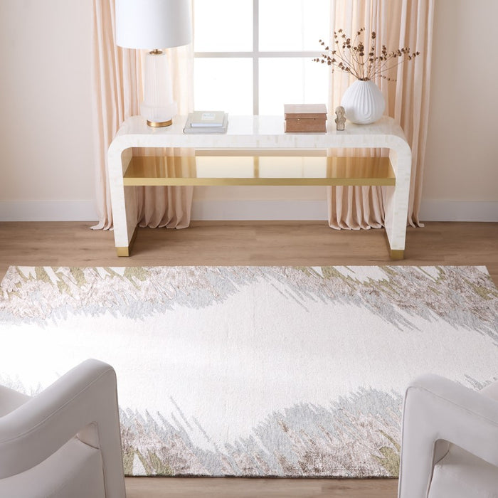Lavin Rugs N5026 Vani 9'10" x 13'2" Marbled Rug, Grey Cream/Earth