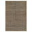 Lavin Rugs N5027 Ganges 5'3" x 7'6" Stripe Rug, Cream Green/Green - N5027-0507
