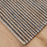 Lavin Rugs N5027 Ganges 5'3" x 7'6" Stripe Rug, Cream Green/Green