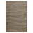 Lavin Rugs N5028 Ganges 2' x 3' Stripe Rug, Cream/Black/Natural - N5028-0203