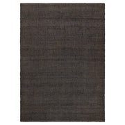 Lavin Rugs N5029 Ganges 2' x 3' Solid Rug, Black/Black - N5029-0203