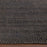 Lavin Rugs N5029 Ganges 9'10" x 13'2" Solid Rug, Black/Black