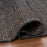 Lavin Rugs N5029 Ganges 9'10" x 13'2" Solid Rug, Black/Black