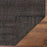 Lavin Rugs N5029 Ganges 9'10" x 13'2" Solid Rug, Black/Black
