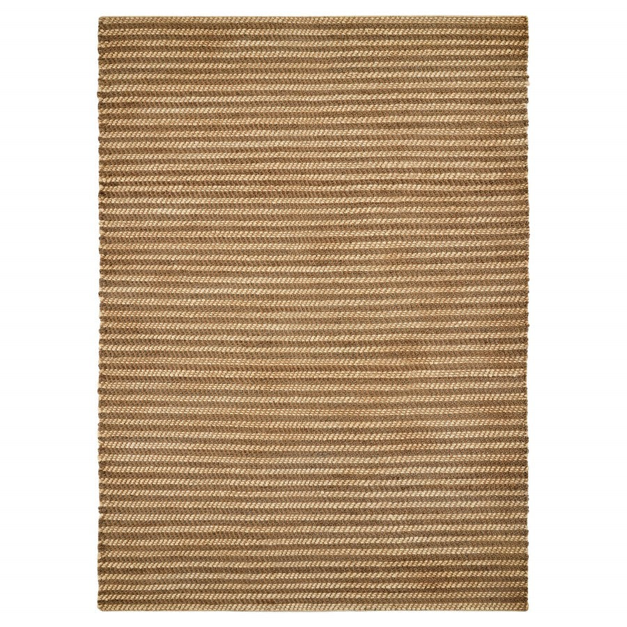 Lavin Rugs N5030 Ganges 2' x 3' Stripe Rug, Beige Brown/Brown - N5030-0203