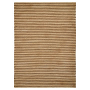 Lavin Rugs N5030 Ganges 5'3" x 7'6" Stripe Rug, Beige Brown/Brown - N5030-0507