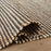 Lavin Rugs N5031 Ganges 2' x 3' Stripe Rug, Natural Black/Natural