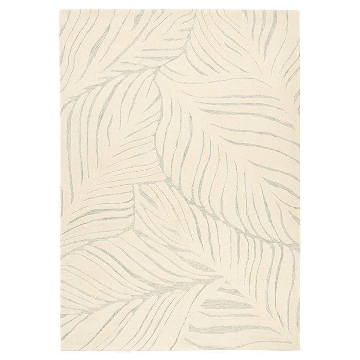 Lavin Rugs N5032 Mitra 2' x 3' Waves Rug, Ivory Grey/Light Grey - N5032-0203