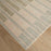 Lavin Rugs N5033 Mitra 7'10" x 10'10" Stripe Rug, Ivory Grey/Min