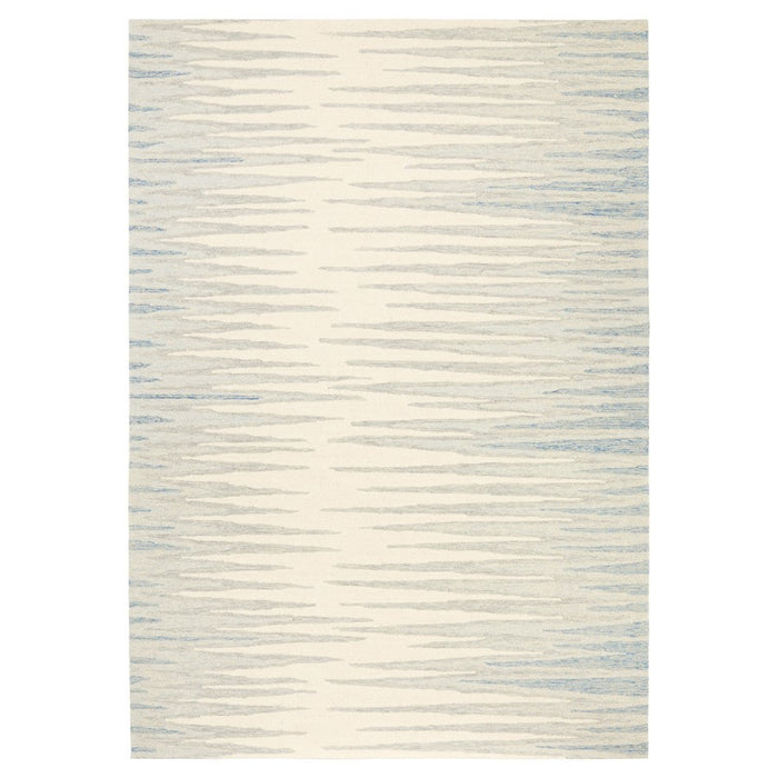 Lavin Rugs N5037 Mitra 7'10" x 10'10" Stripe Rug, Ivory L.Blue/Min - N5037-0811