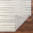 Lavin Rugs N5037 Mitra 7'10" x 10'10" Stripe Rug, Ivory L.Blue/Min