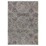 Lavin Rugs N5038 Mitra 2' x 3' Geometric Rug, Ivory/Black/White - N5038-0203