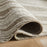 Lavin Rugs N5039 Mitra 6'7"x9'6" Waves Rug, Grey Ivory/Black/White