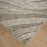 Lavin Rugs N5039 Mitra 6'7"x9'6" Waves Rug, Grey Ivory/Black/White
