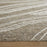 Lavin Rugs N5039 Mitra 7'10" Waves Round Rug, Grey Ivory/Black/White