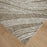 Lavin Rugs N5039 Mitra 9'10"x13'2" Waves Rug, Ivory/Black/White