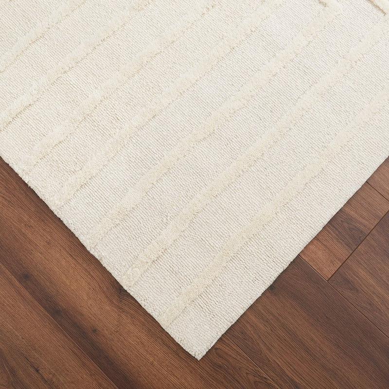 Lavin Rugs N5040 Mitra 2' x 3' Geo Rug, Grey Ivory/White/Ivory