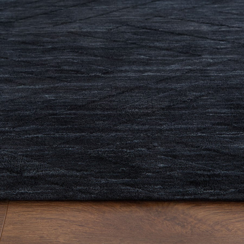 Lavin Rugs N6001 Kirti 2' x 3' Geometric Rug, Charcoal/Dark Grey