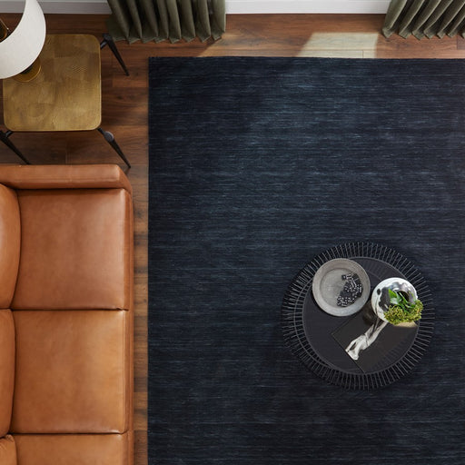 Lavin Rugs N6001 Kirti 6'7" x 9'6" Geo Rug, Charcoal/D.Grey