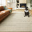 Lavin Rugs N6002 Kirti 2' x 3' Geometric Rug, Grey/Light Grey