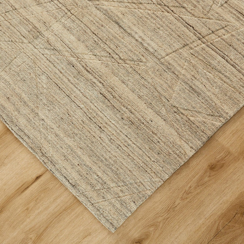 Lavin Rugs N6002 Kirti 2' x 3' Geometric Rug, Grey/Light Grey