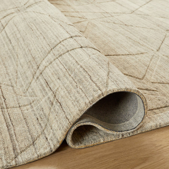 Lavin Rugs N6002 Kirti 7'10" x 10'10" Geo Rug, Grey/L.Grey