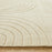 Lavin Rugs N6003 Kirti 5'3" x 7'6" Geometric Rug, Ivory/White/Ivory