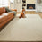 Lavin Rugs N6003 Kirti 7'10" x 10'10" Geo Rug, Ivory/White/Ivory