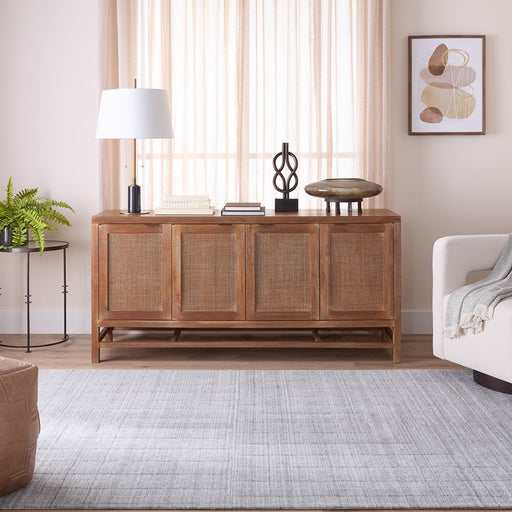 Lavin Rugs N6004 Kirti 9'10" x 13'2" Geo Rug, D.Grey/L.Grey